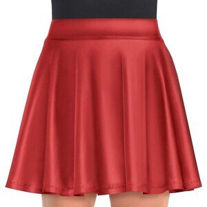 Flare Skirt School Spirit Suit Yourself Fancy Dress Halloween Costume Red